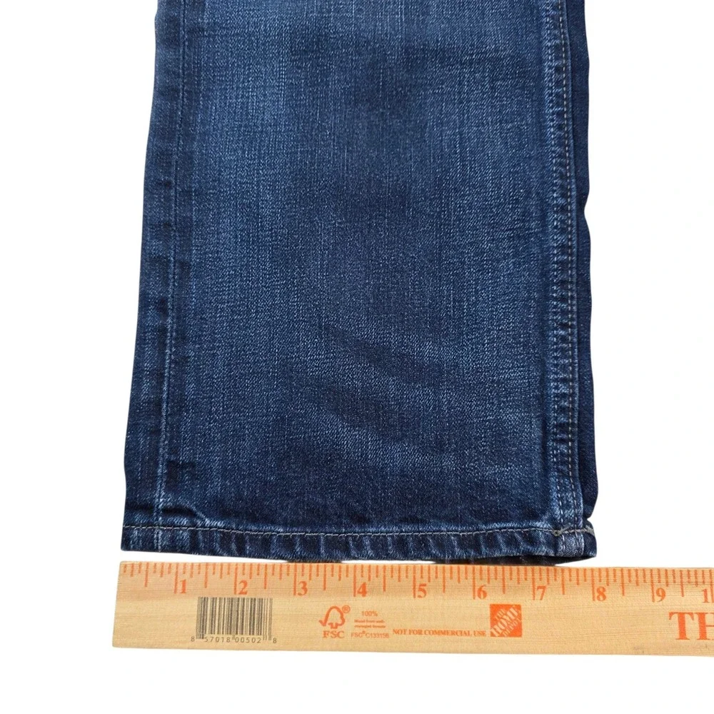 Banana Republic Vintage Straight Jeans Medium Indigo 33x30 Mens Denim